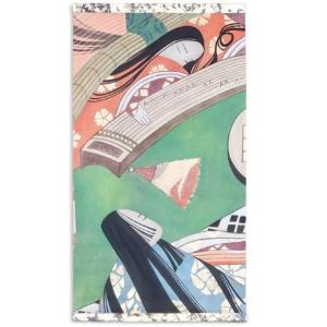 Toile Peinte Représentant Des Danseuses Japonaises. Contemporain. Ls63451098i