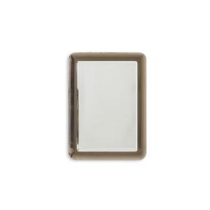 Two-tone Rectangular Mirror With Rounded Corners, Circa 1950 Ls6479458d