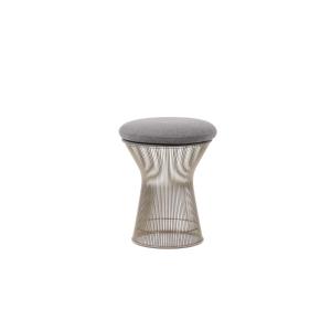 Warren Platner pour Knoll. Tabouret rond, piètement métal. Circa 1970 LS6556559T