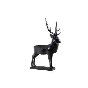 François Pompon. Cerf, sculpture en bronze grandeur nature. Tirage 2006 LS659260003D