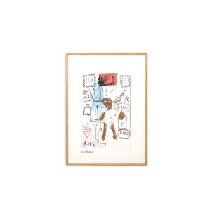 Jean-michel Basquiat. Numbered Color Silkscreen Print. 1990s. Ls6768c651