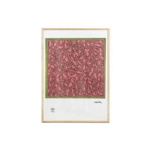 Keith Haring, Sérigraphie, Années 1990. LS6794Q-68Q