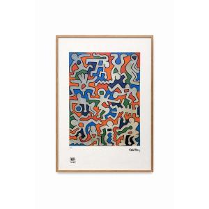 Keith Haring, Silkscreen, 1990s.ls6794o-68o