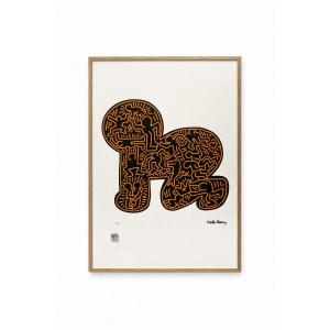 Keith Haring. Numbered Color Silkscreen. 1990s. Ls6794l-68l