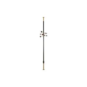 Floor-to-ceiling Coat Rack Made Of Lacquered Metal And Brass. Contemporary. Ls6834b405/1