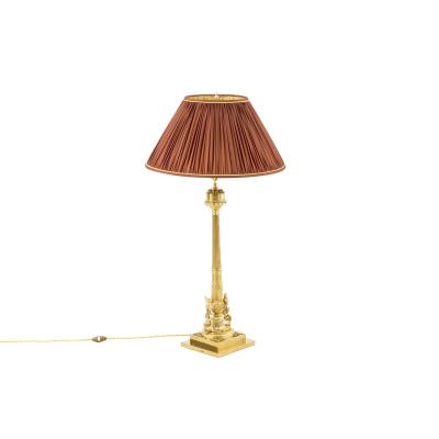 Empire Style Lamp In Gilt Bronze, 1950’s - Ls3893741