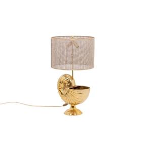 Nautilus Lamp In Gilded Bronze, 1970s, Ls4768416