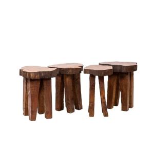 Set Of Fours Stools, 1970s, Ls5177551a