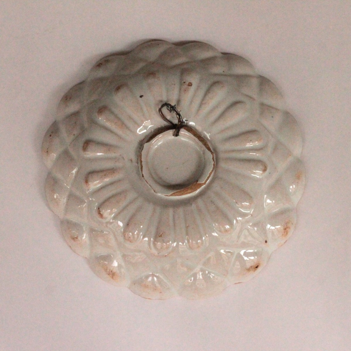 Coupe en Faïence de Haarlem (Hollande) milieu du 17e siècle-photo-2