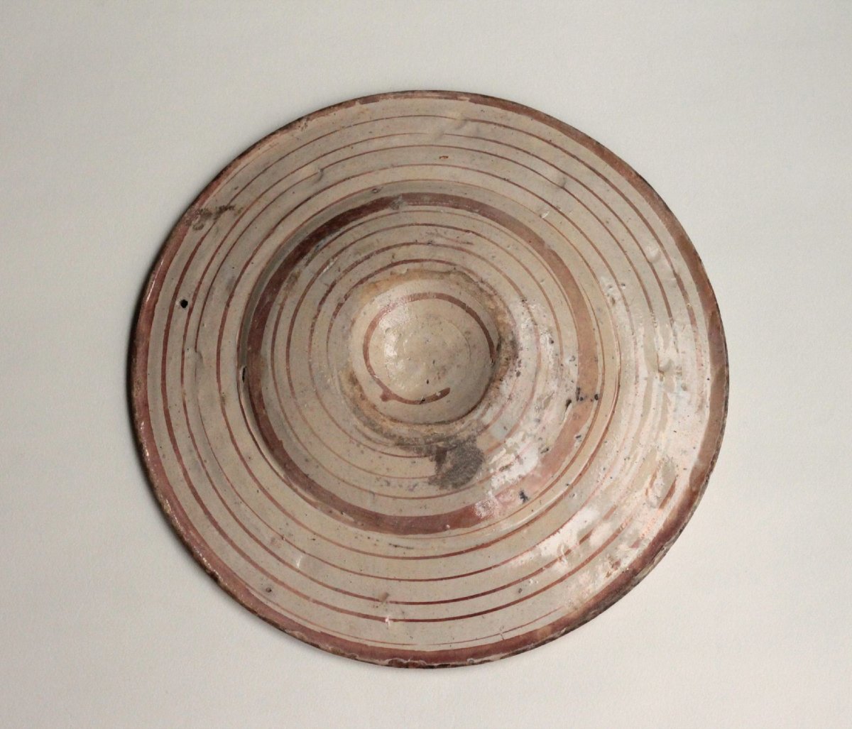 Hispano-moorish Earthenware Dish With A Central Indentation, Seville, Late 15th Or Early 16th Century-photo-3