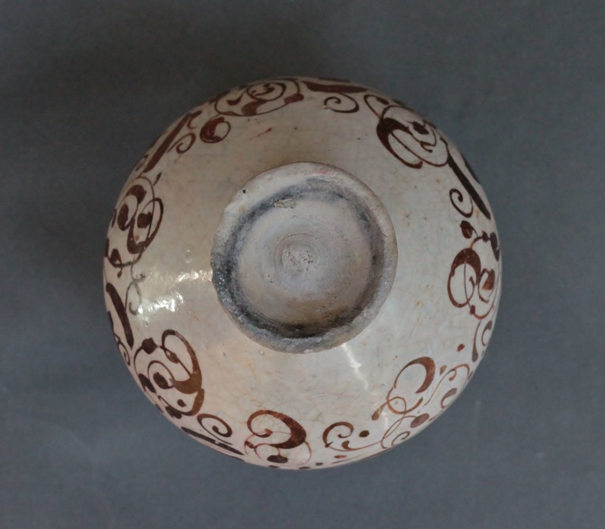 Siliceous Ceramic Jug, Iran, Kashan End XIIIth - Beginning XIVth Century-photo-5