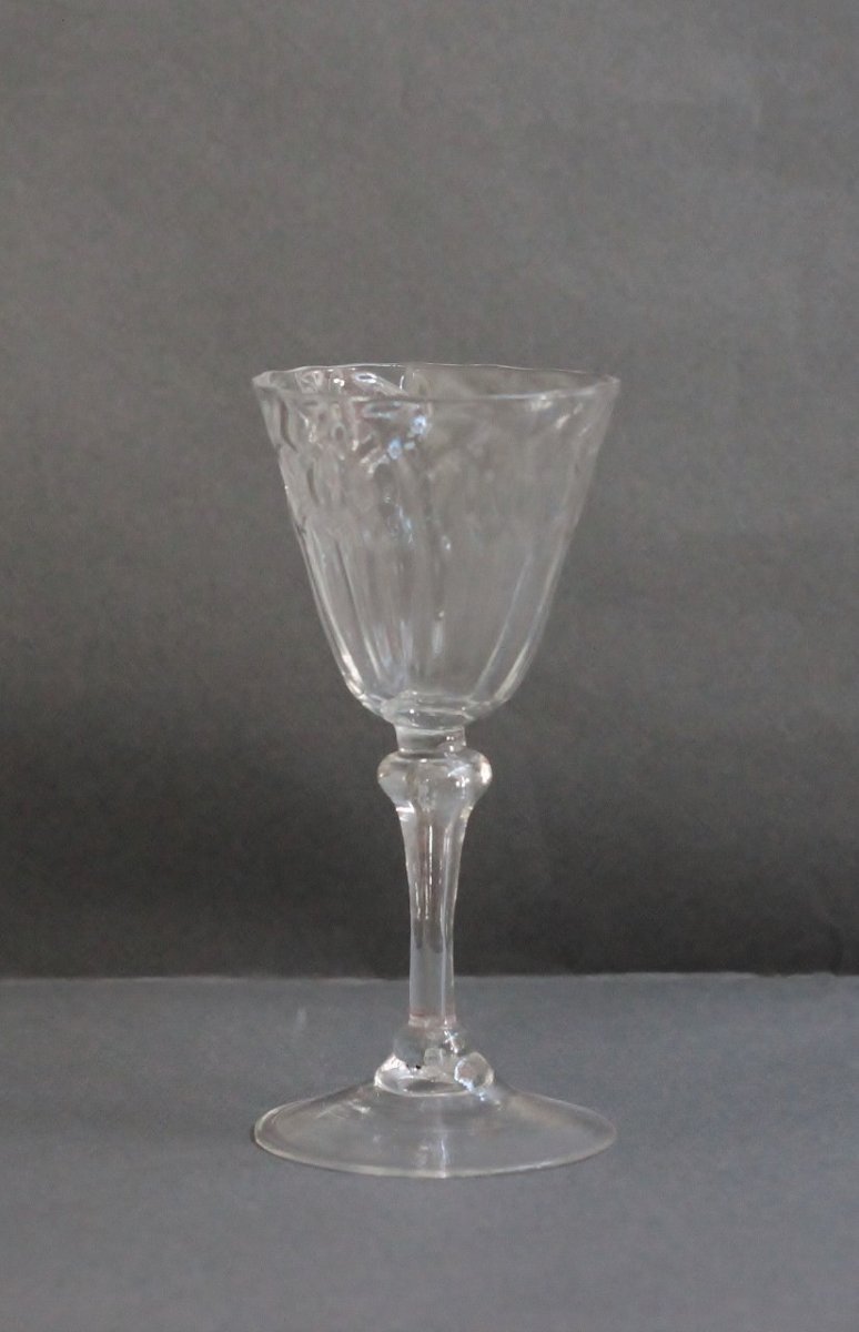 Glass Known As "de Liège" From The XVIIIth Century.-photo-2