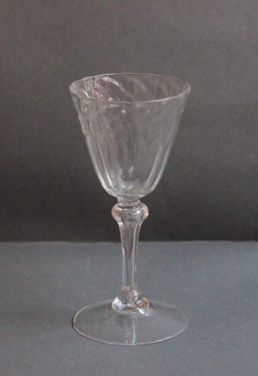 Glass Known As "de Liège" From The XVIIIth Century.