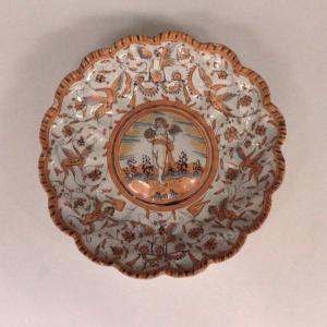 Coupe en Faïence de Haarlem (Hollande) milieu du 17e siècle