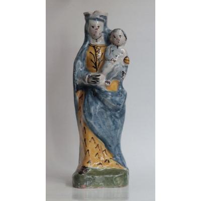 Nevers, Madonna Of Maid In Earthenware.