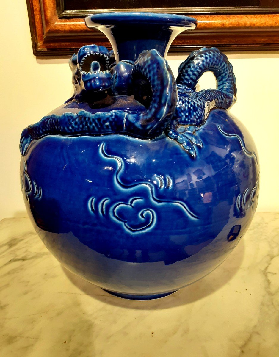 Beau Vase Chinois Vers 1900/1930