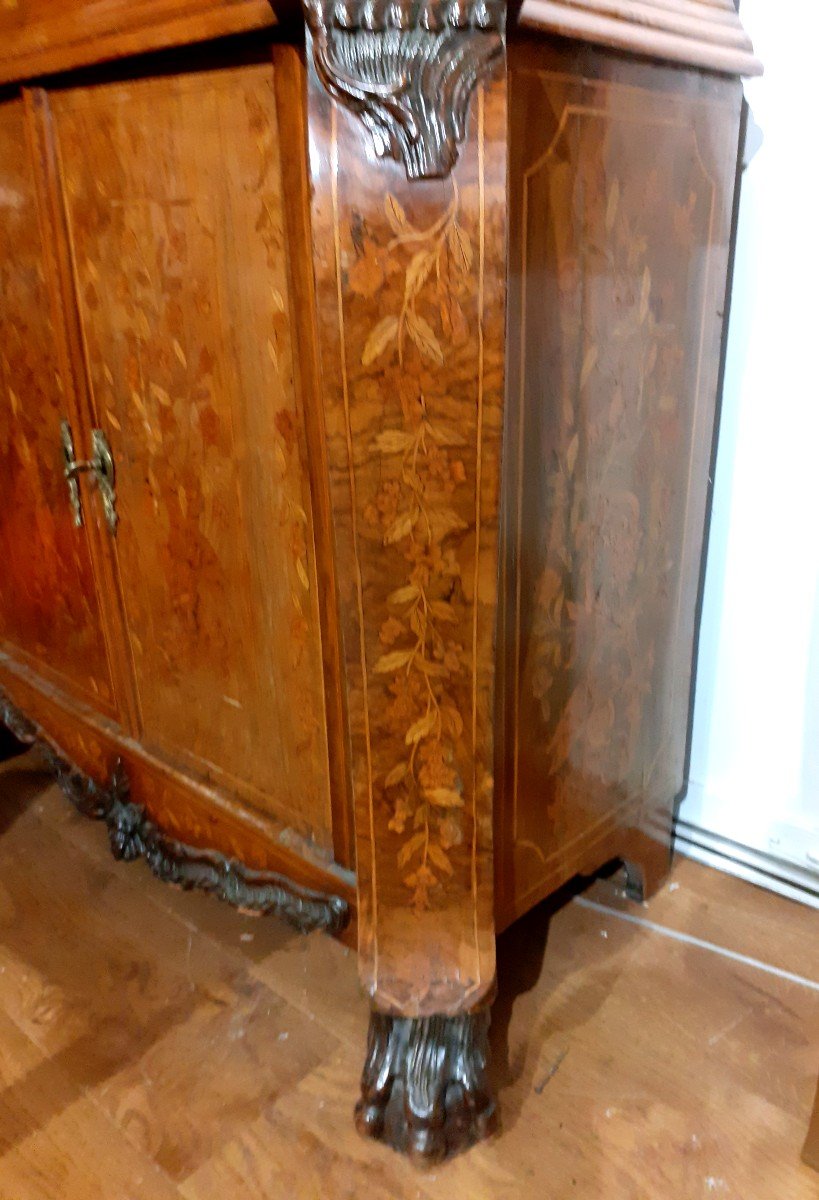 Rare And Beautiful Dutch Baroque Presentation Furniture Circa 1750-photo-1