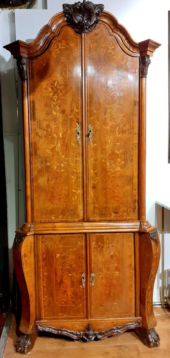 Rare And Beautiful Dutch Baroque Presentation Furniture Circa 1750