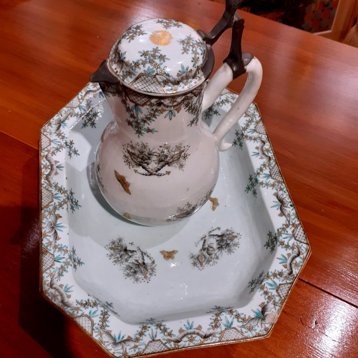Pot A Eau Et Son Bassin Compagnie Des Indes -photo-6