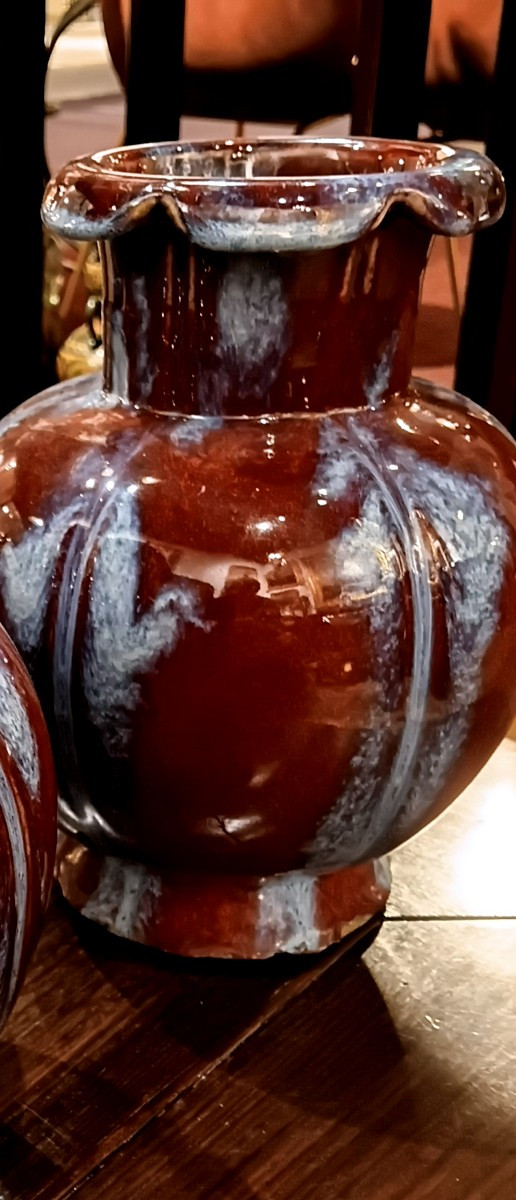 Paire de vases chine fin 19eme siecle-photo-3