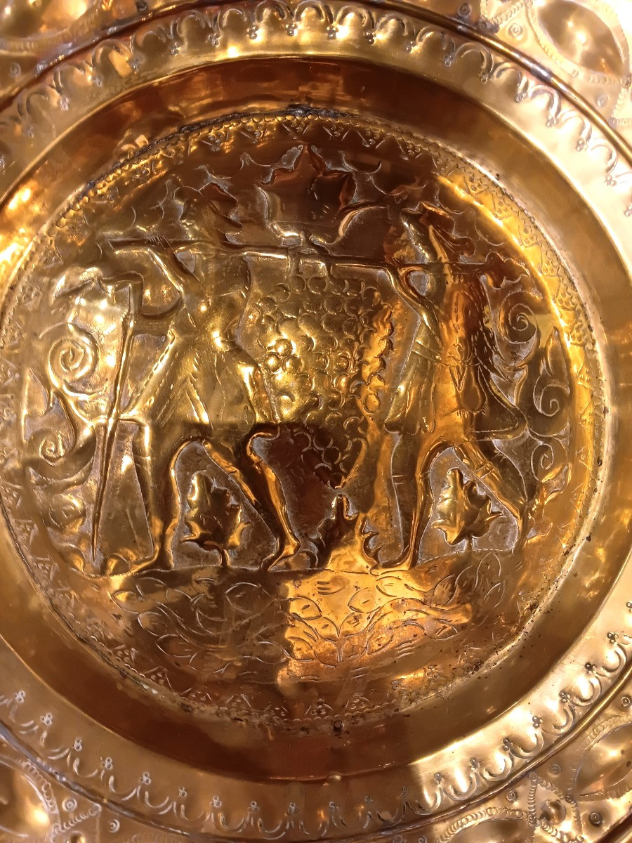 Offering Plate, Nuremberg ,germany ,17th Century-photo-2