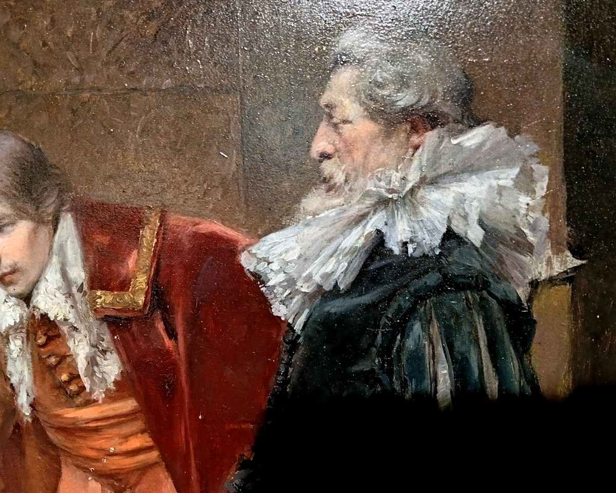 Alex De Andreis .oil On Pannel-photo-2