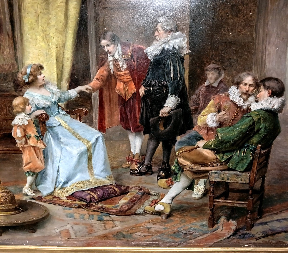 Alex De Andreis .oil On Pannel-photo-4