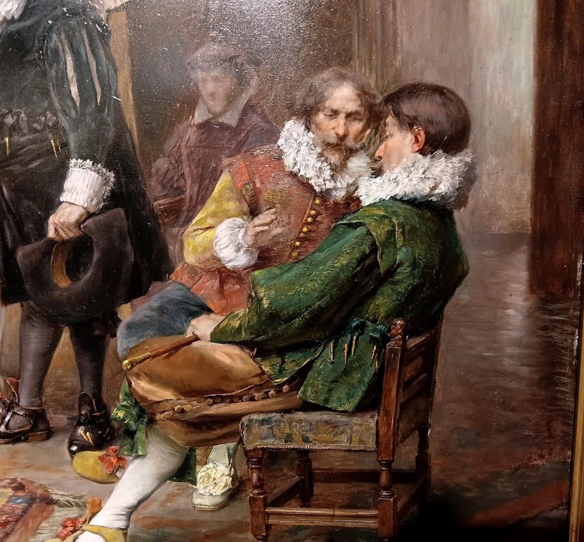 Alex De Andreis .oil On Pannel-photo-6