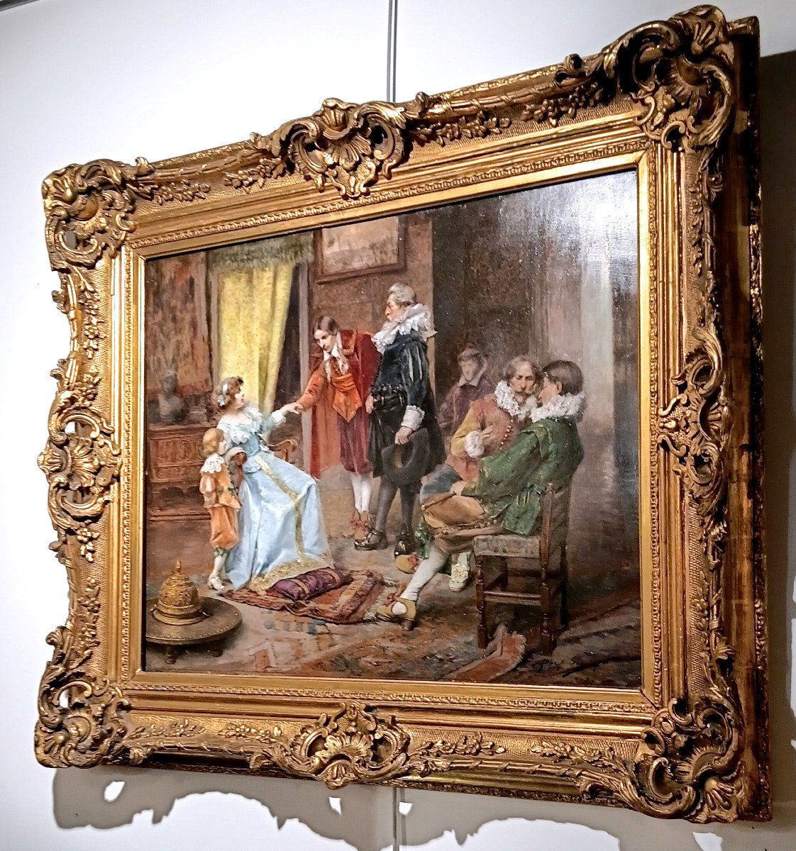 Alex De Andreis .oil On Pannel-photo-7