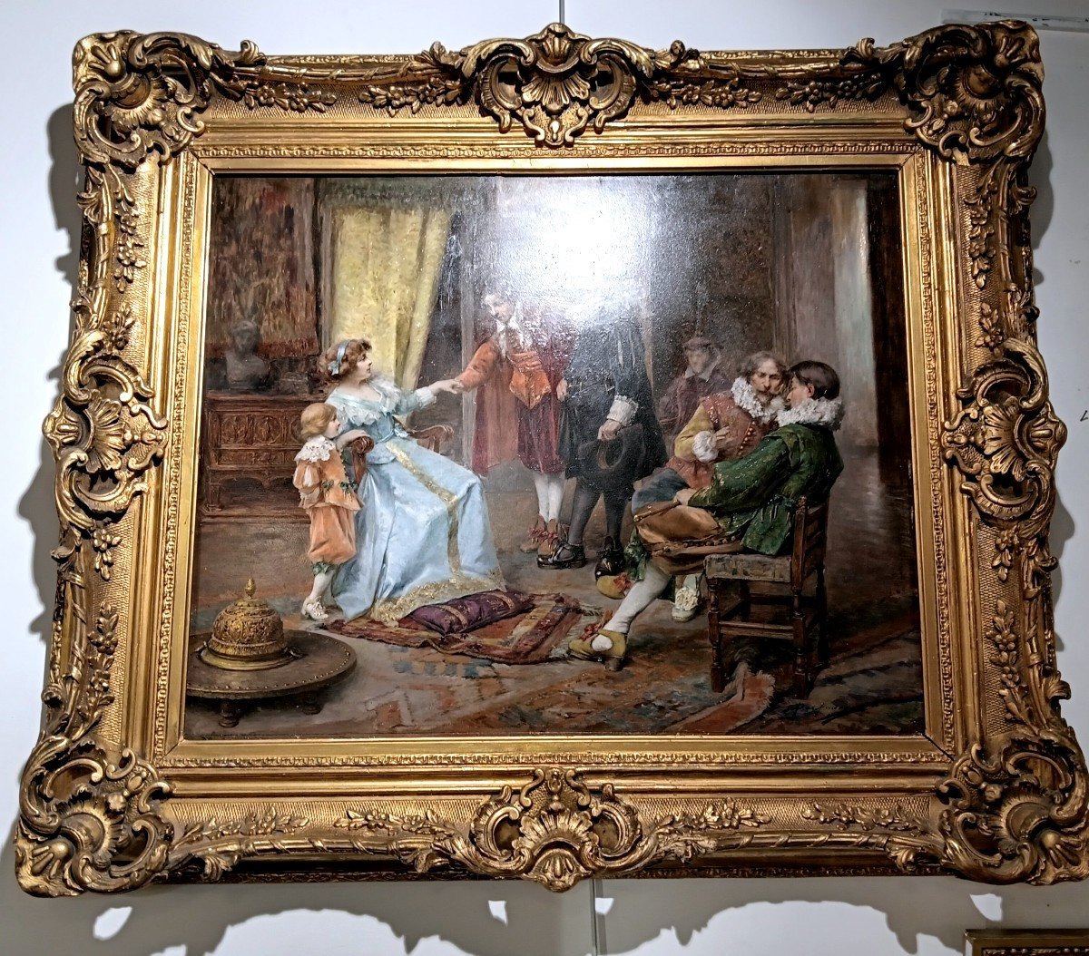 Alex De Andreis .oil On Pannel