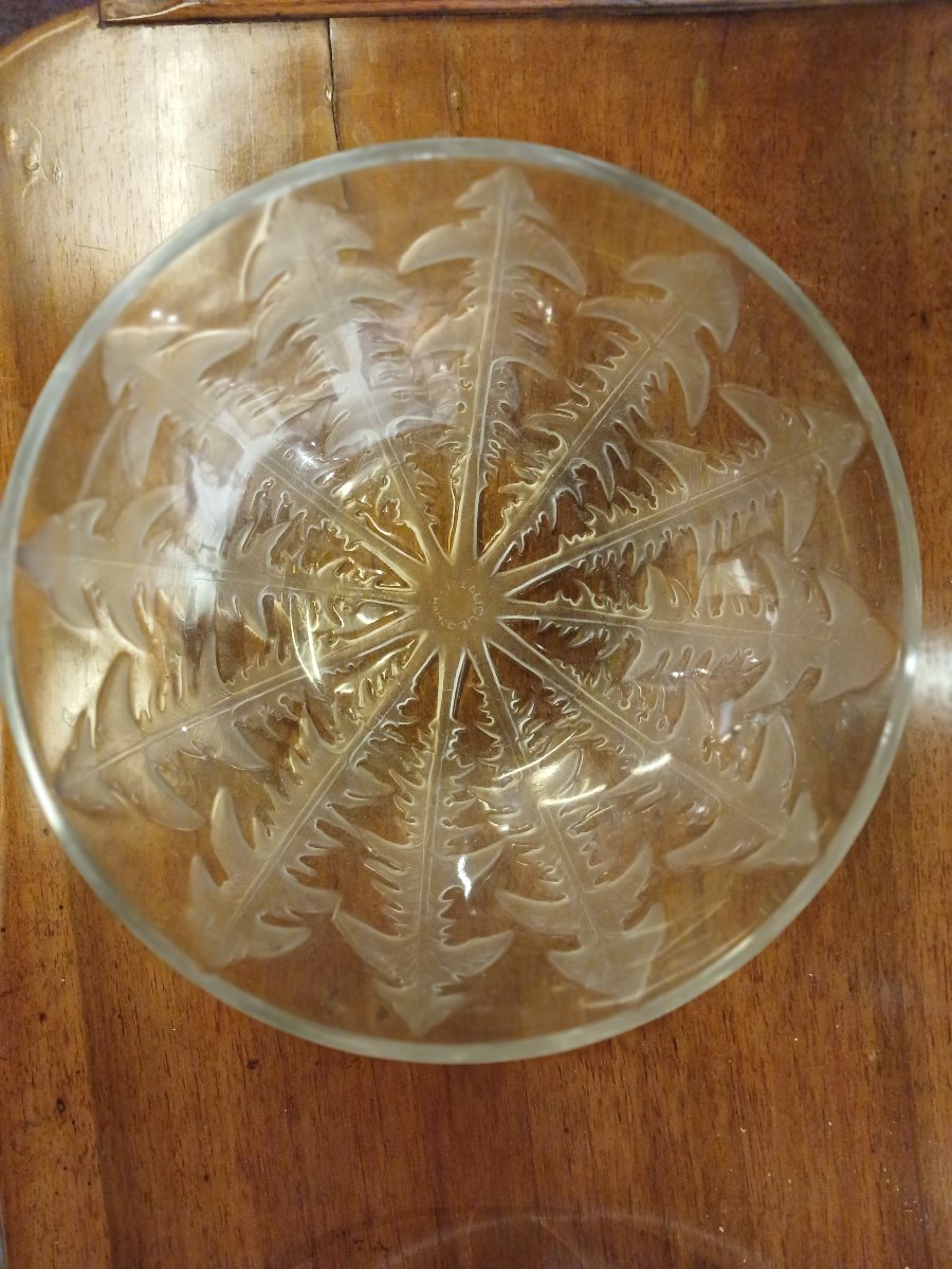 3 pieces Rene Lalique modele Pissenlit-photo-2