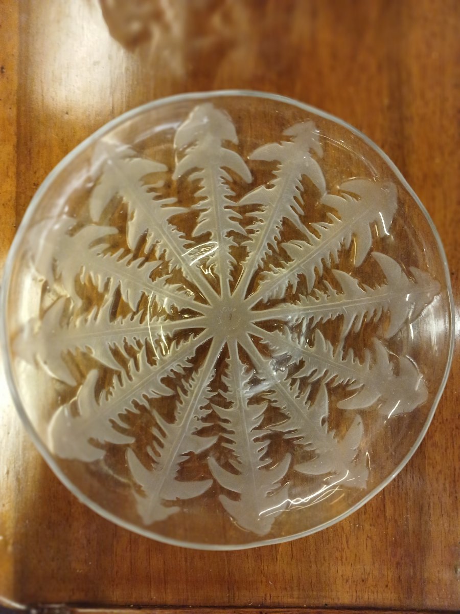 3 pieces Rene Lalique modele Pissenlit
