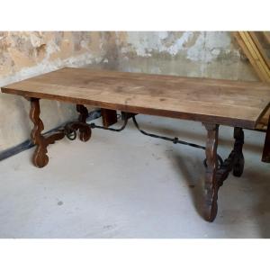 Grande Table Espagnole Fin 19 Eme Siecle