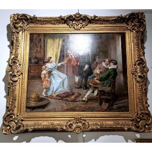 Alex De Andreis .oil On Pannel