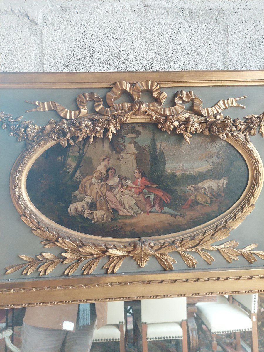 Trumeau De Style Louis XVI-photo-4