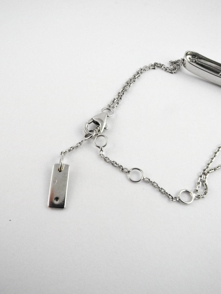 Bracelet Messika Move Classique en Or Blanc 18K & Diamants Coulissants-photo-4