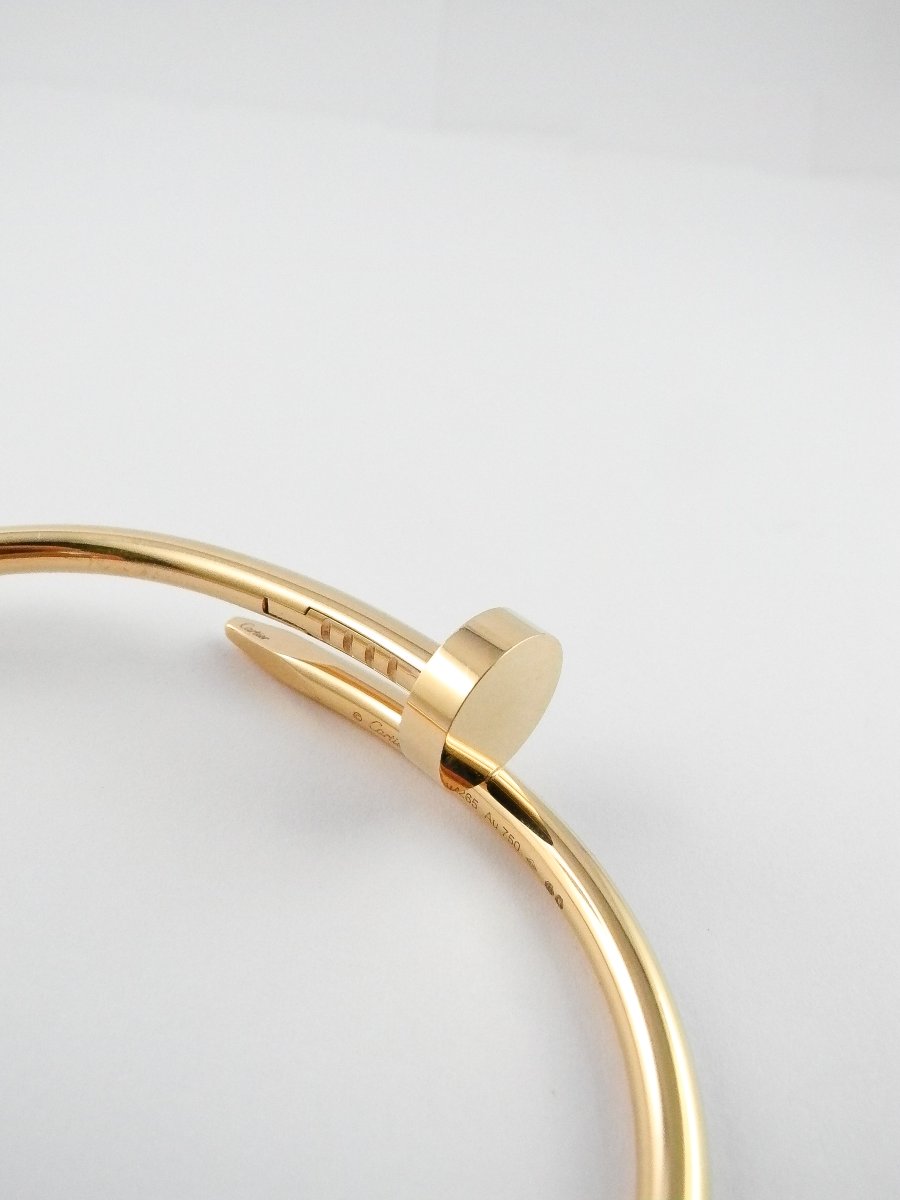 Cartier “juste Un Clou” Bracelet In 18k Rose Gold-photo-1