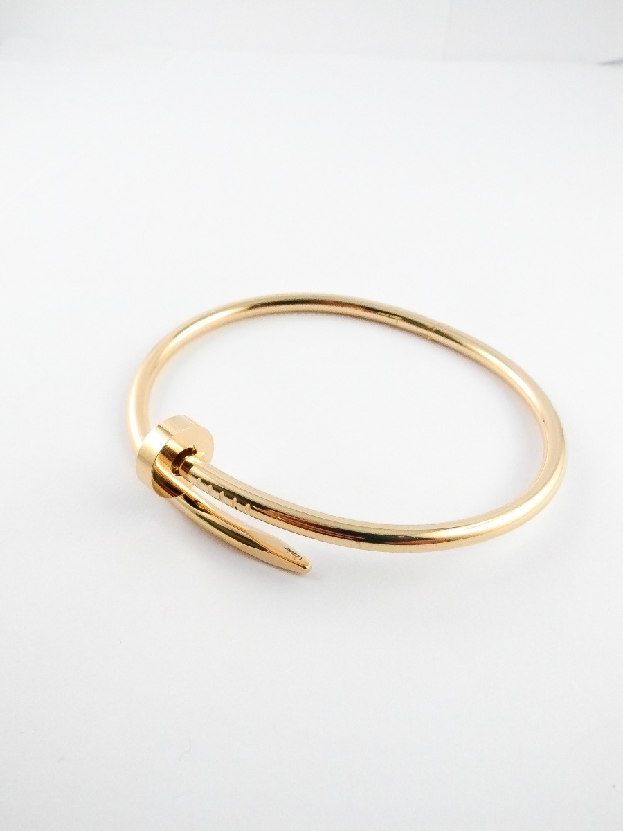 Cartier “juste Un Clou” Bracelet In 18k Rose Gold