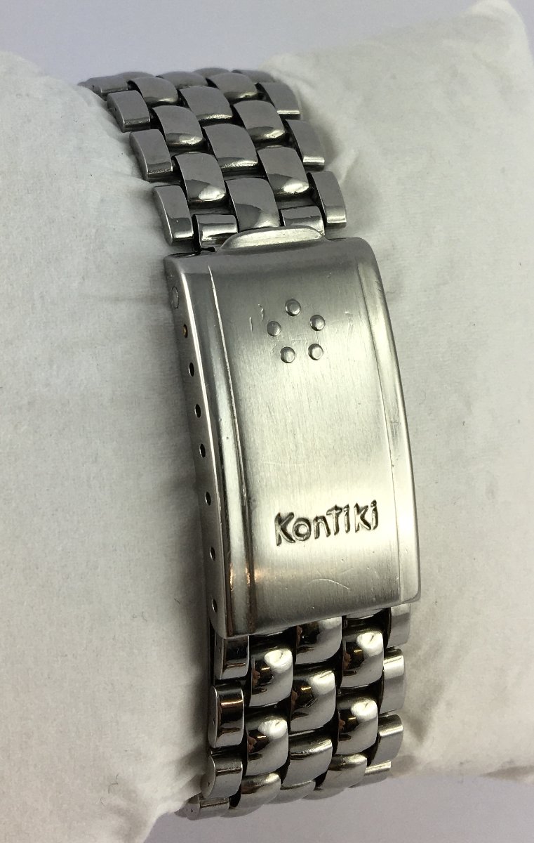 Eterna Kontiki Automatic Watch, Year 65, Steel, Brown Dial-photo-3