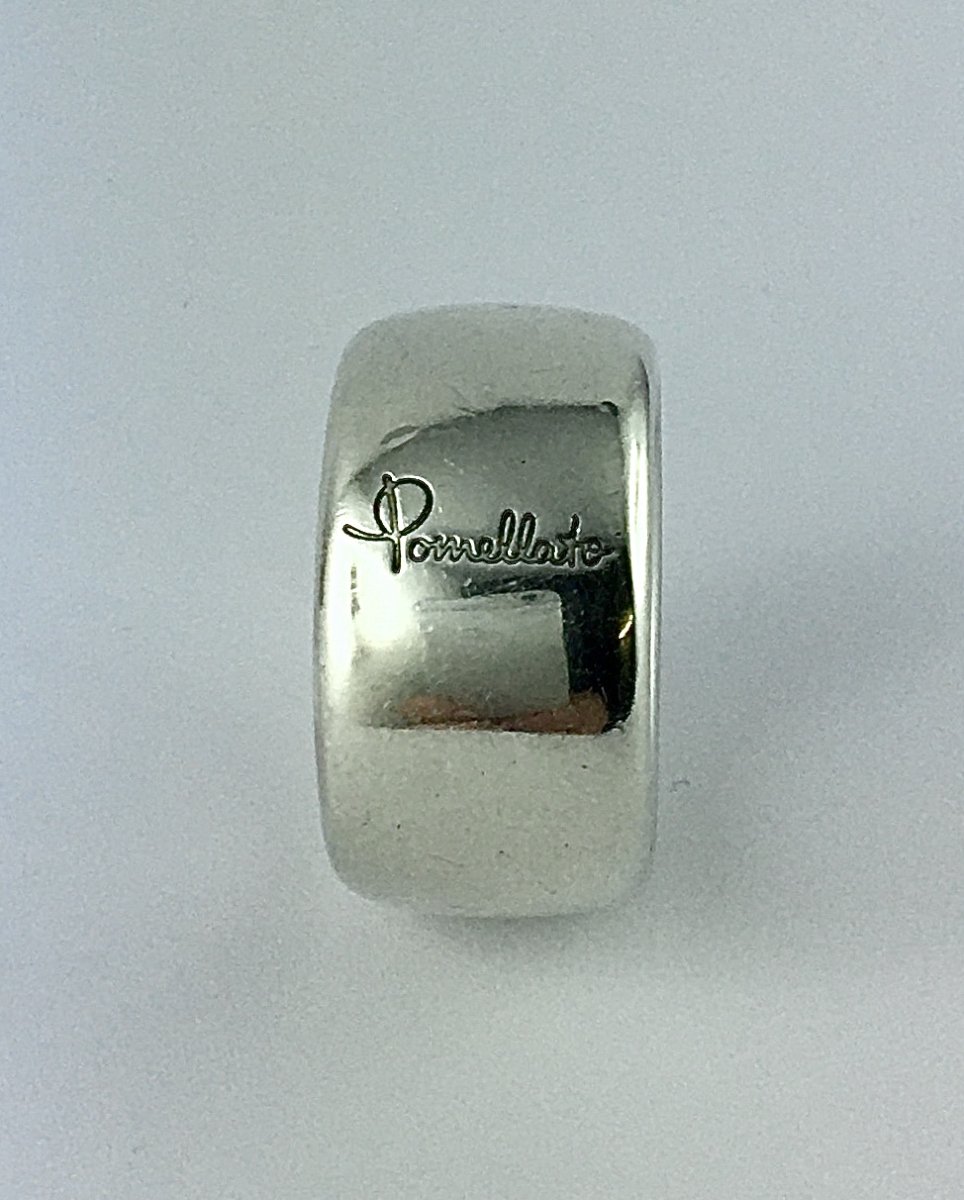 Pomellato Iconica Large Silver Ring-photo-3
