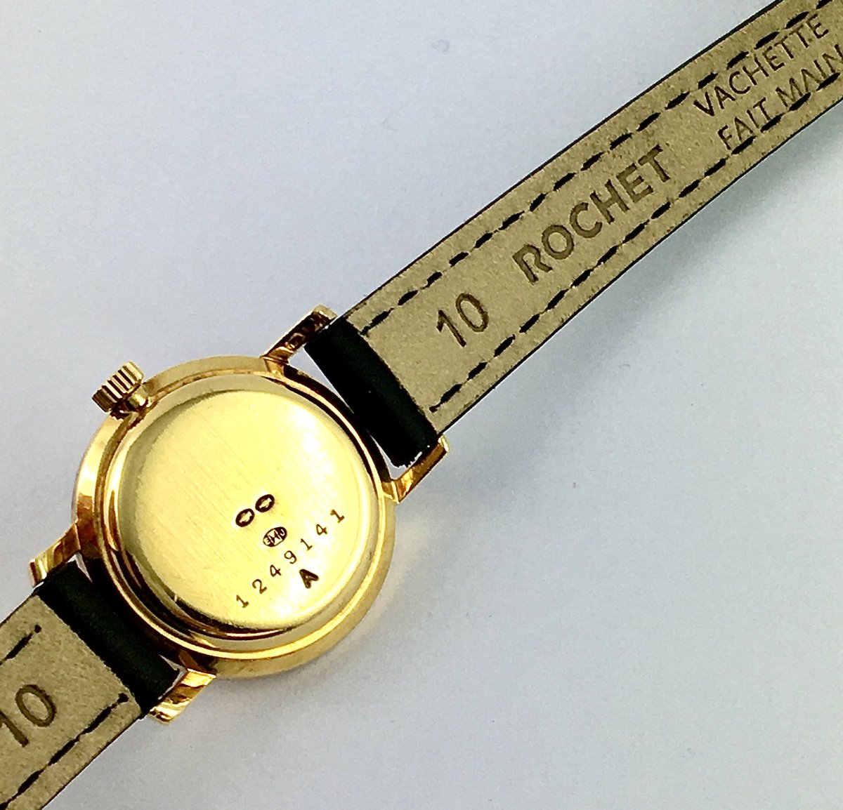 Montre Jaeger LeCoultre De Dame, Or Rose, Mécanique, Années 50-photo-7
