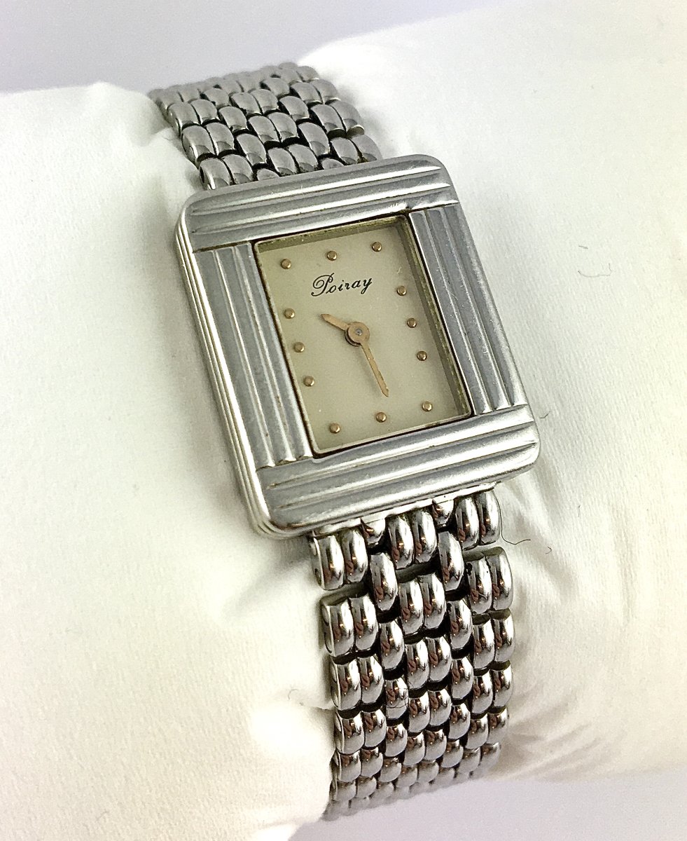 Montre Poiray Ma Première Mini Acier Bracelet Acier Année 2015 Quartz-photo-3