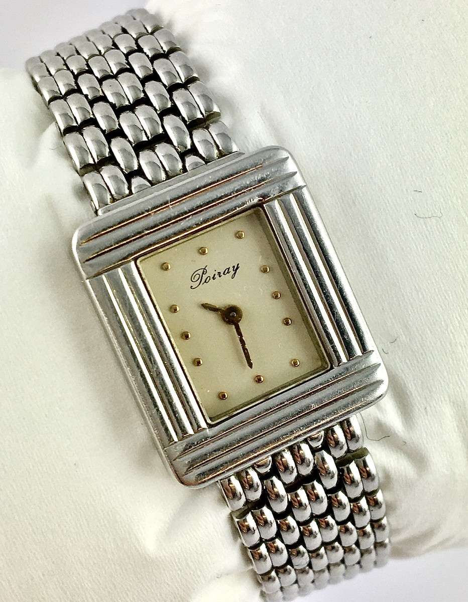 Montre Poiray Ma Première Mini Acier Bracelet Acier Année 2015 Quartz
