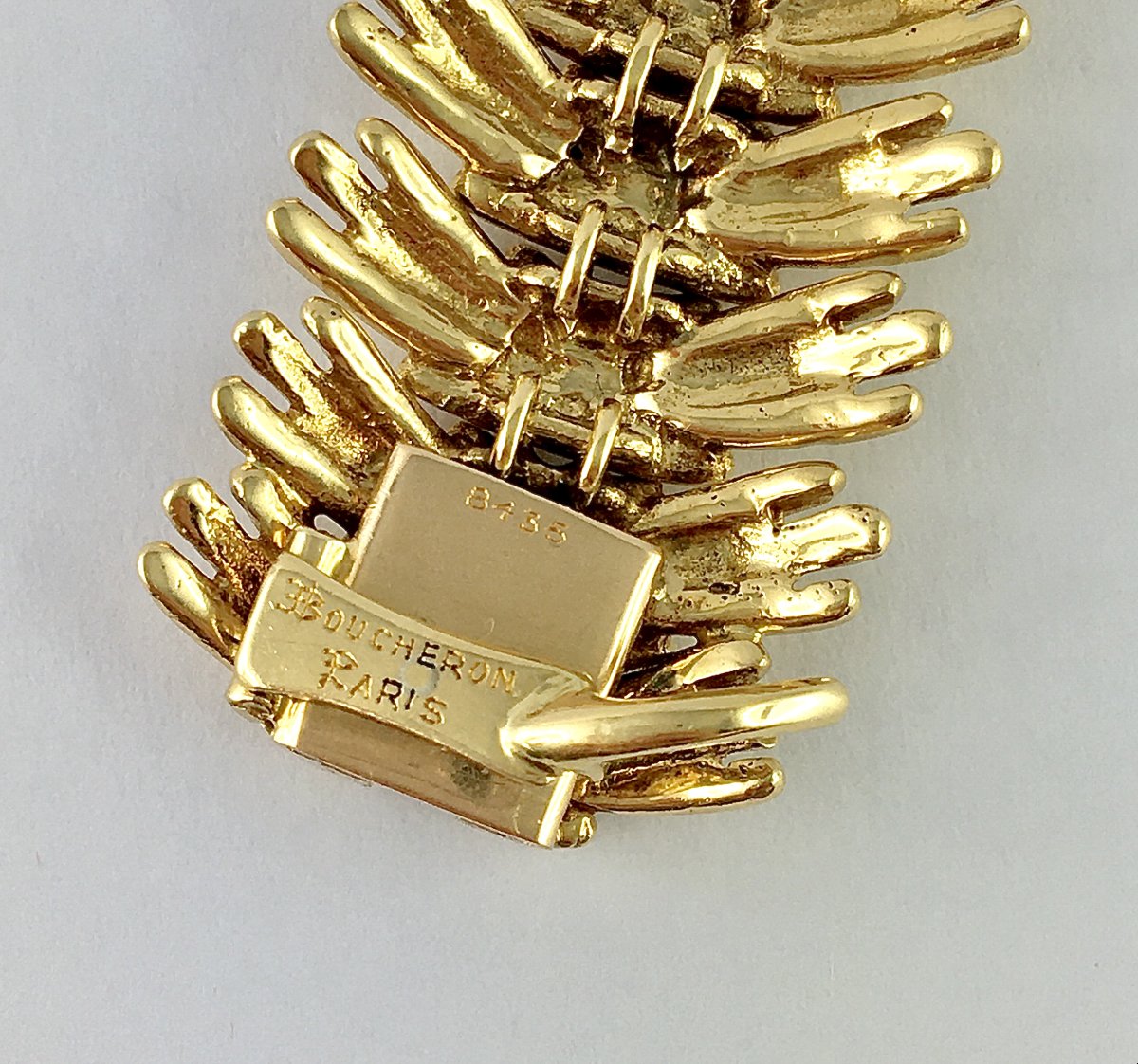 Bracelet Boucheron Années 50 Fils Or Jaune -photo-4