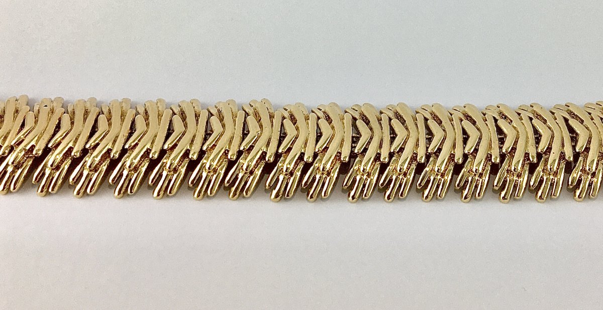 Bracelet Boucheron Années 50 Fils Or Jaune -photo-3