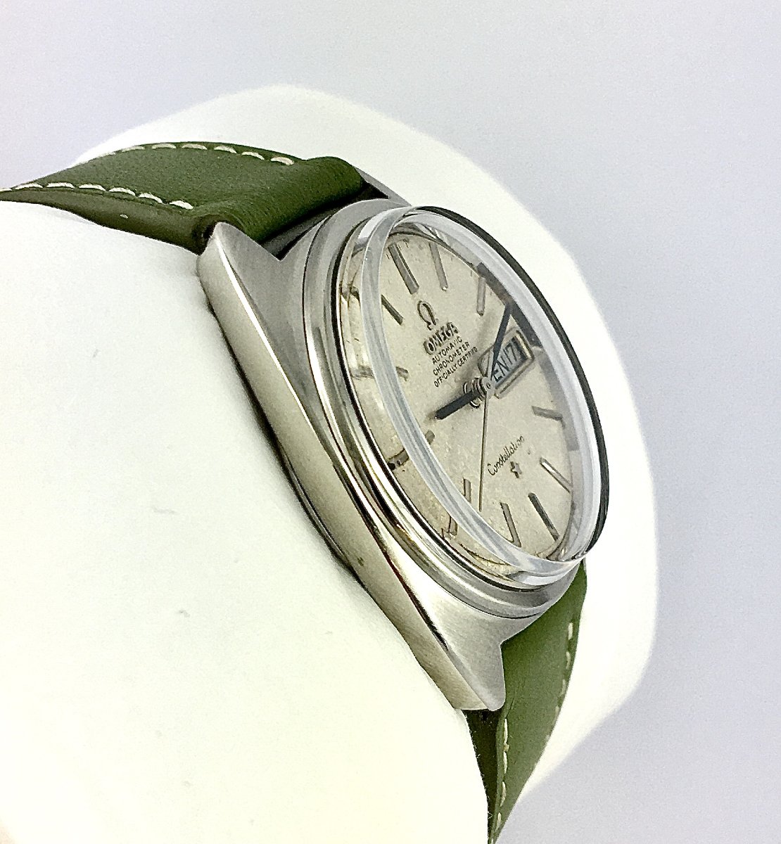 Omega Constellation Automatic Chronometer Day & Date Steel, Caliber 751, 1970s-photo-3