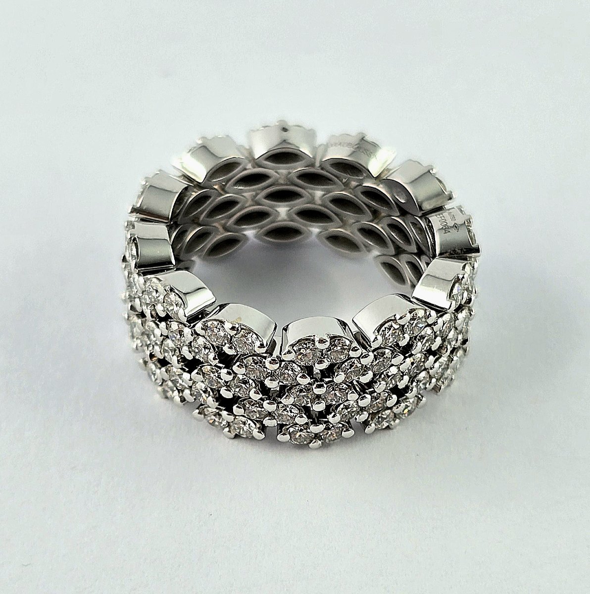 Mauboussin Je Le Veux Ring, Diamonds On White Gold-photo-2