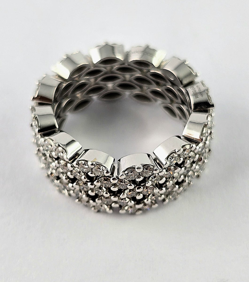 Mauboussin Je Le Veux Ring, Diamonds On White Gold-photo-3