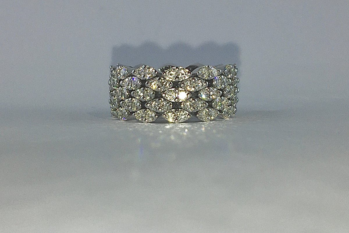 Mauboussin Je Le Veux Ring, Diamonds On White Gold-photo-2