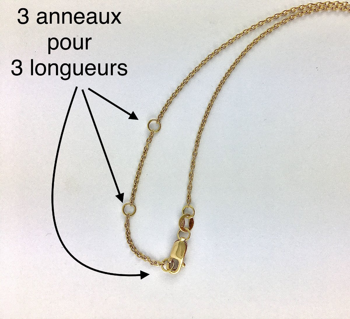 Collier à Pendant d’Émeraudes Poires Entourage de Diamants sur Or Jaune-photo-6
